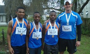 Marco Maarman, Thembasile Mangali, Themba Mangali, Corrie Avenant (Afrigter).